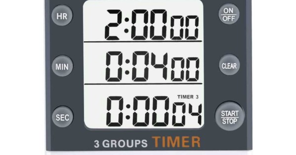Timer Digital Triple