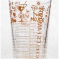 Vaso Boston Vidrio Recetas Famosas