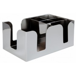 Caddie Organizador 6 Espacios Cromado