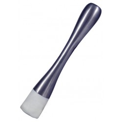 Macerador Estriado Acero Blanco